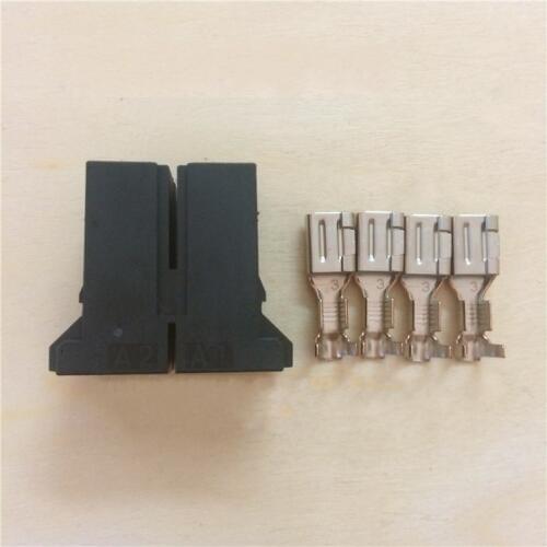 AMP D-5 A06B-6110-K201Connector 4 Pins Plug Terminal for FANUC Servo Motor