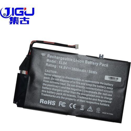 JIGU 3CELLS Laptop Battery 681879-541 EL04 EL04XL ELO4XL HSTNN-IB3R UB3R TPN-C102 For HP For ENVY 4-1024tu 4T-1000 Series