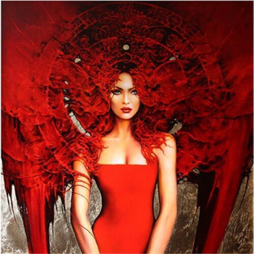 Diamond Painting Cross Stitch picture Full Diamond Embroidery Mosaic red natural beauty Handicrafts diamante stickers RS2314