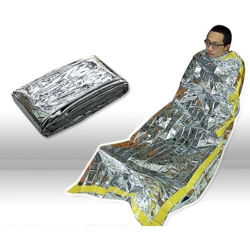 Waterproof Emergency Thermal Blanket Outdoor Survival Camping Rescue First Aid outdoor thermal dry emergent blanket survive