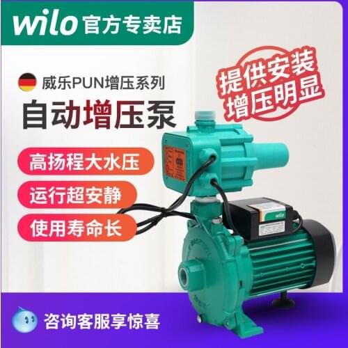 Hot water circulating pump 200 booster pump domestic automatic tap water booster pump pun-601eh Germany