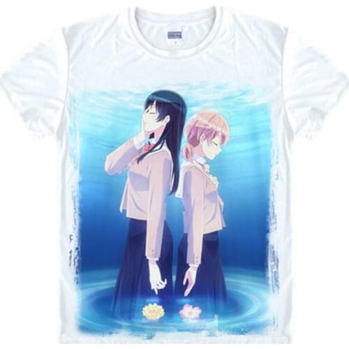 I Will Become Yours Cosplay t-shirt Anime Bloom Into You t shirt Polyester Tees tops
