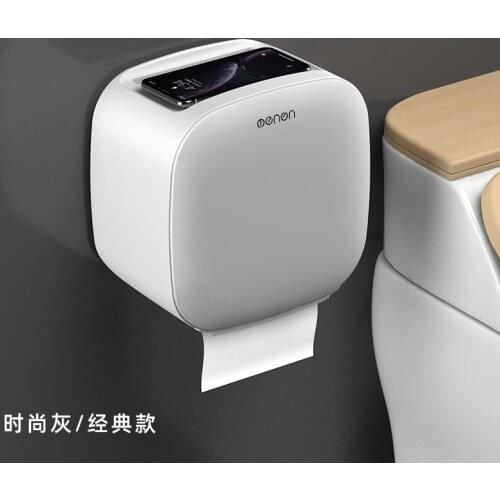 Toilet Tissue Box Toilet Creative Home Office Storage Bathroom Toilet Paper Portable Tissue Box Dispenser Rangement Home Eg50zj