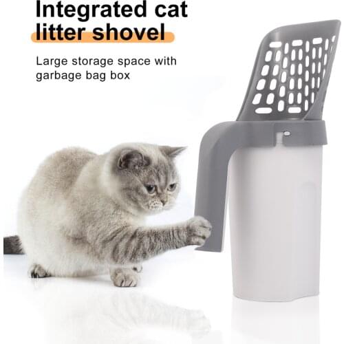 Cat litter sand shovel Pet Neater Scooper For Cats Toilet Tray Box Sandbox For Puppy Kitten Cleaning