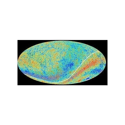 Cosmic Microwave Background Map of the Universe Art Film Print Silk Poster Home Wall Decor 24x36inch