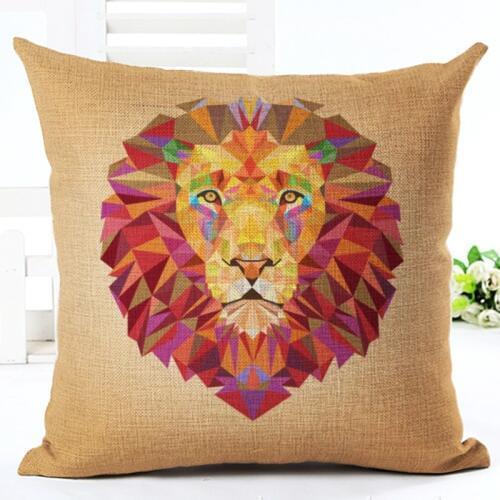 Top Sale Animal Style Geometry Animal Cushion Home Decorative Customized Throw Pillow Fundas Para Almofadas Cojines