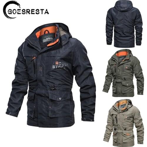 Men Jacket 2021 New Autumn Outdoor Windproof Breathable Coat Men Military Tactics Thicken Warm Casual Jackets Mens Clothing