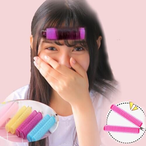 Curly Hair Tube Lazy Self-Adhesive Hair Curler Fluffy Hair Curler Wave Curl Hair Artifact Hairdressing Tool