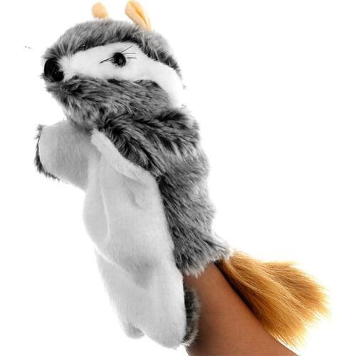 Plush hand model vole plush toy Lovely Mouse Animal Doll Plush Sleeve Hand Puppet Storytelling Toy Kids Gift