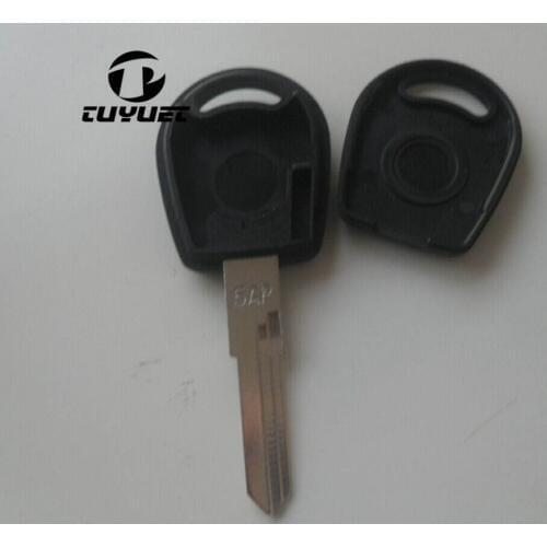 Replacement Car Key Blanks Case For Volkswagen Transponder Key Shell