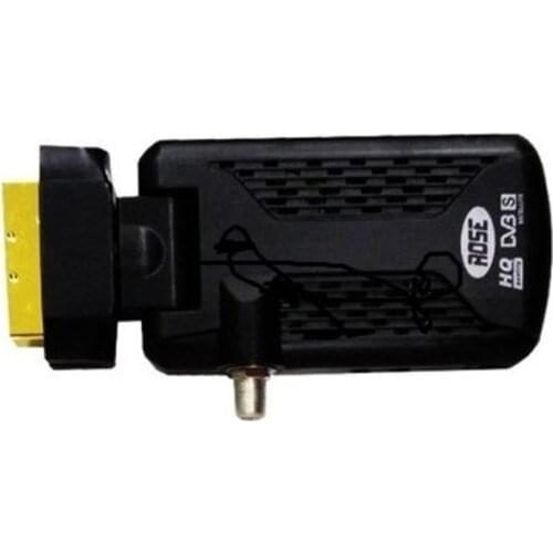 Rose Mini Scart Satellite Receiver Tkgs Li with Satellite Channel Update 360 Degree Rotating 4000 Channels Memory From Turkey