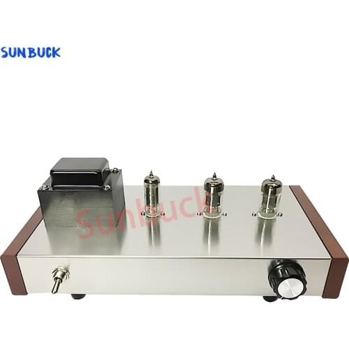 Sunbuck 6z4 tube rectifier 6n1 Tube Preamplifier 6n1 Vacuum Tube Preamp Kit DIY Amplifier Audio