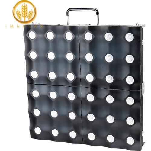 IMRELAX 36*3w Warm White LED Matrix Beam Blinder Light DMX Individual Control LEDs Gold Matrix Light DJ Stage Light