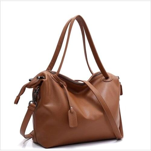 Vintage Women Handbag Luxury Handbags Women Tote Bag Leather Ladies Hand Bags Simple Shoulder Bags for Women