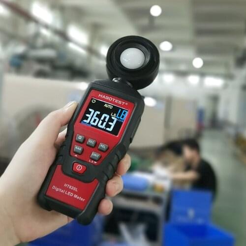 High Accuracy Luxmeter Professional Luxometer Illuminator LCD Light Meter Digital Photometer Lux Meter люксметр HABOTEST HT620