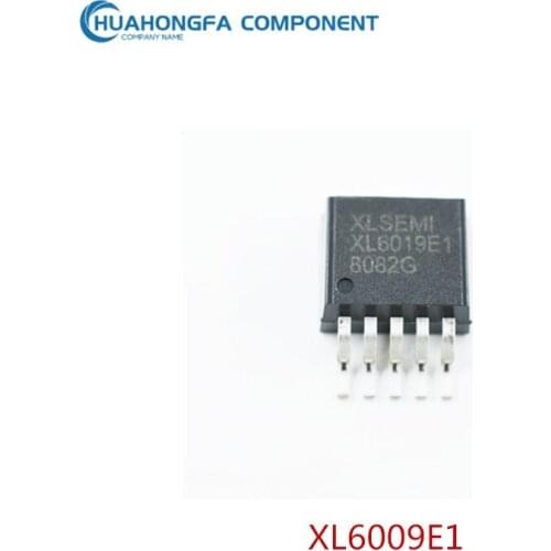10PCs/lot XL6009E1 TO-263 400KHz fixed frequency PWM step-down DC-DC converter IC Circuit IC