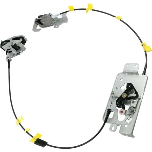 Door Lock Latch & Cable for Ford F-150 Extended Cab Pickup 2004-2008 Left Driver Upper and Lower Replace