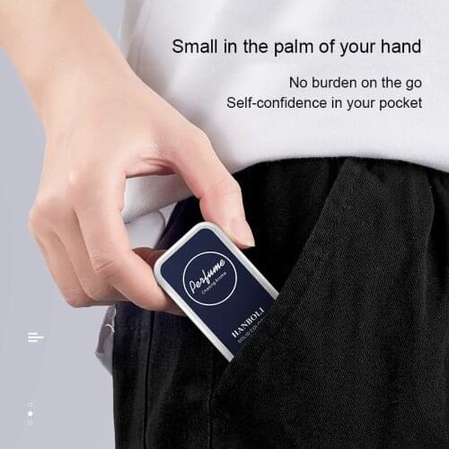 1PCs Portable Men Women Perfumes Plant Solid Perfumes Magical Balm Body Fragrance Alcohol-free Deont Scented Eau De Parfum 25g