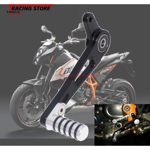 2013-2018 Left Gear Shift Lever For 690 DUKE R 2014 2016 2017 Motorcycle Accessories CNC Adjustable Shifter Heel Foot Pedal