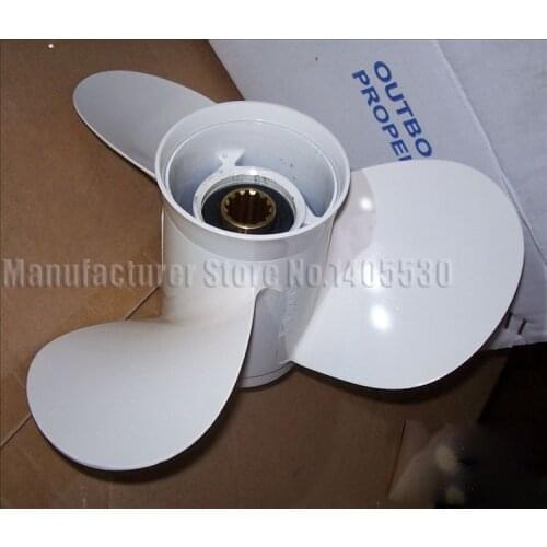 Free shipping Propeller 13 slots for Suzuki 2 stroke 40-55hp or 4 stroke 40-65 HP outboard motor 111/2x13