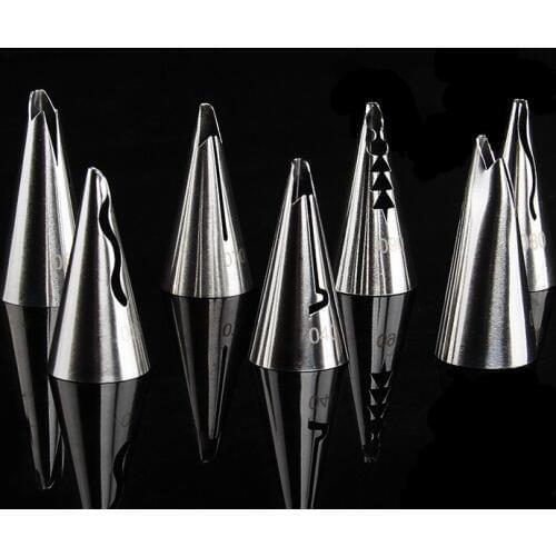 Seamless cream Nozzles, stainless steel Nozzles, cake decorating tool
