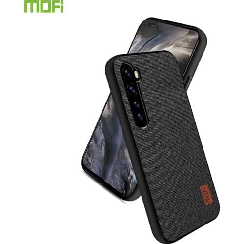 For Oneplus 5 5t 6 6t 7 7t Pro 8 8t 9 Case Fabric Back Cover MOFi Original One Plus Nord N10 N100 Slim Shockproof Cases Coque