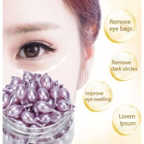 Hexapeptide eye serum moisturizes, nourishes, fades fine lines and relieves dark circles and bags under the eyes