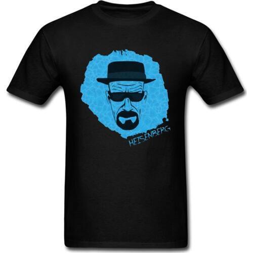 Blue Sky Heisenberg Tshirt For Adult Plus Size 3XL Adventure T Shirt Hipster Cool Tshirt High Quality Pure Cotton Clothes Tops