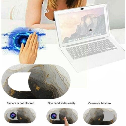 Landscape Painting Camera Cover Lens Cap USB Webcams Cover Protective Camera Cover Phone Privacy For Laptop Moblie Creative A6K1