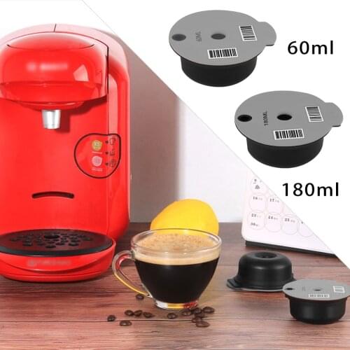 Refillable Reusable Plastic Coffee Capsule Cups for Bosch for Tassimo Coffee Maker Reusable Coffee Pods Accessories