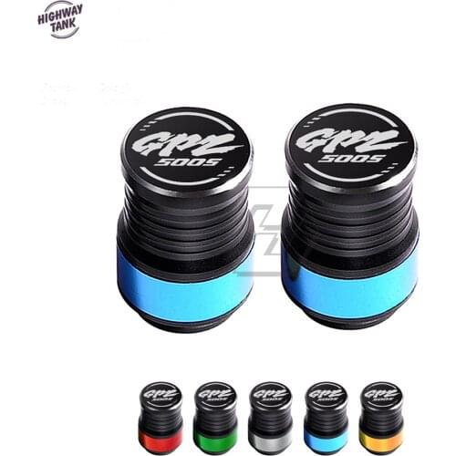 Motorcycle Accessories Wheel Tire Valve Caps Covers Case for Kawasaki GPZ500S GPZ 500S