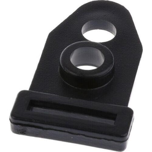 Camping Tent Ground Fixed Clip Nail Pole Rod Feet Plastic Clamp