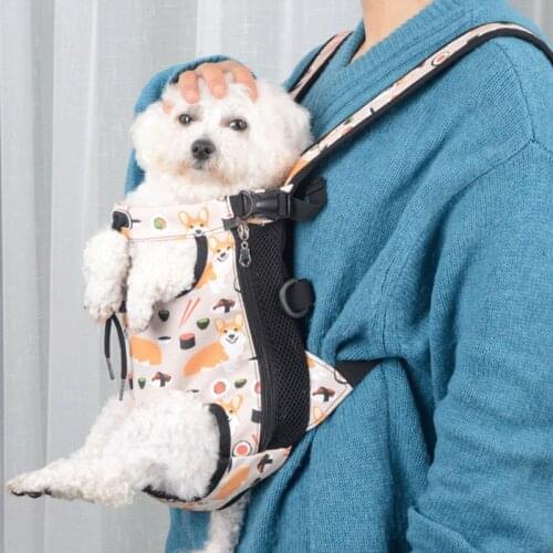 Dog Carrier Backpack Legs Out Portable Hands-Free Pet Cat Puppy Travel Bag