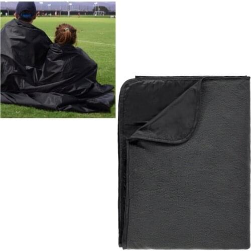 Outdoor Camping Blanket Picnic Mat Compact Waterproof Ground Cover Sand Proof Crawling Mat Beach Blanket (Grey)