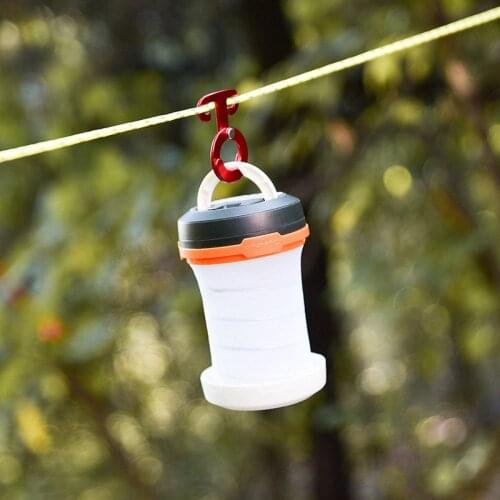 Tent Wind Rope Buckle Outdoor Camp Hiking Quick Hanger O-type Hook Buckles Travel Kit Survival Buckle Circular automatic buckle