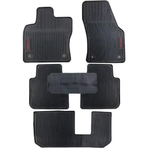 CUSTOM Rubber Car Floor Mats for Skoda Kodiaq 7 Seats No Odor Waterproof Carpets