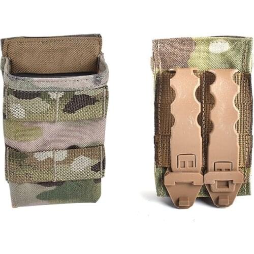 Tactical 5.56/7.62/AK Magazine Pouch Multicam Airsoft Vest Molle Mag Ammo Pouch Bags Hunting Outdoor Molle Holster