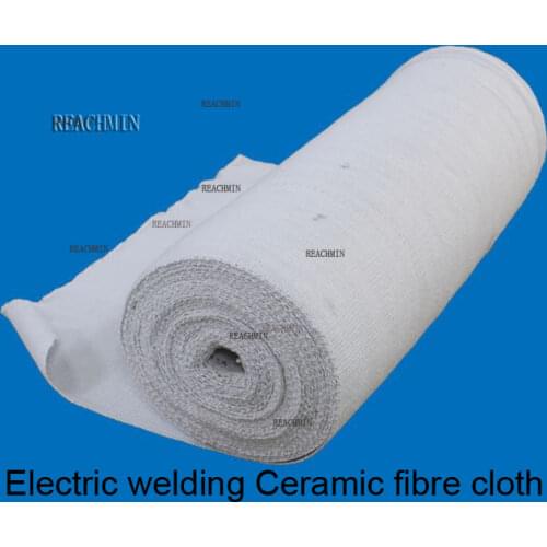 Ceramic fibre cloth TirC ceramic glass cloth Heat-proof and fire-proof cloth alumina-silicate Welding fireproof cotton cloth