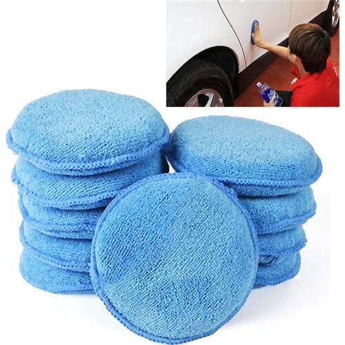 Car Cleaning Waxing Pad Wax Applicator Wash Sponge Eraser Wax Polish Pad