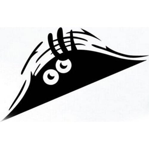 Funny Peeking Auto Car Walls Windows Sticker Graphic Vinyl Car Decal