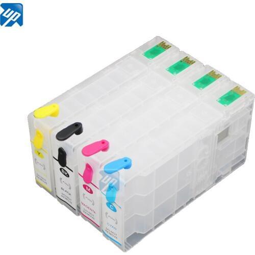 4Colors/Set T7921-T7924 T7921XL Refillable Ink Cartridge With Chip For Epson WorkForce Pro WF-5111 WF-5191 WF-5621
