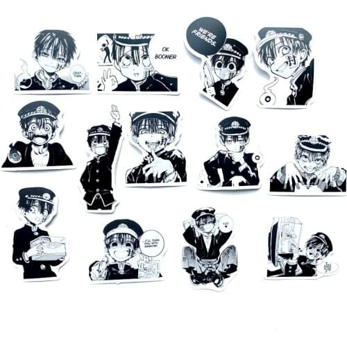 50PCS/Pack Anime Toilet-Bound Hanako-kun Anime Manga Crystal Stickers LD