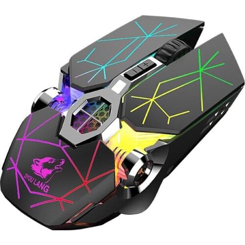 Liberty Wolf X13 Wireless Charging Gaming Mouse Silent Water-cooled Luminous Mechanical Mouse