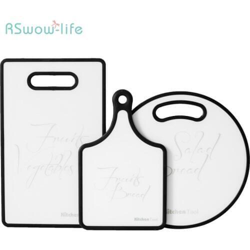 Creative Nordic Style Fruit & Vegetable Salad PP Kitchen Chopping Board Sushi Baking Bread Cutting Board Home Kitchen Tools