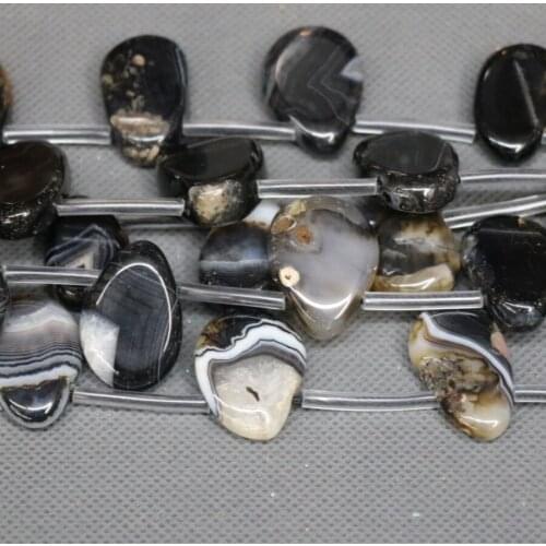 Druzy Black Slice Necklace Beads, 2017 Freeship Gems Stone Pendant Finding, Super Popularity European Fashion Jewelry for Women