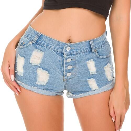 New summer fashion Jeans Shorts Hot Pants Nightclub sexy DS costumes Skinny Jeans Woman High Waist Jeans