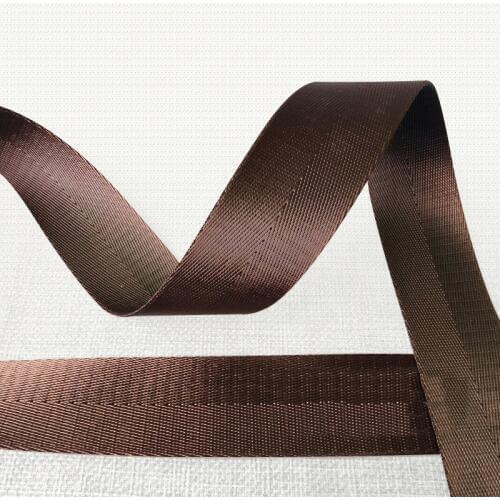 Quality 5M Width 20-50mm Brown Child Safety Ribbon Belt Bag Webbing Nylon Ribbon Knapsack Strapping Sewing Bag Belt Accessories