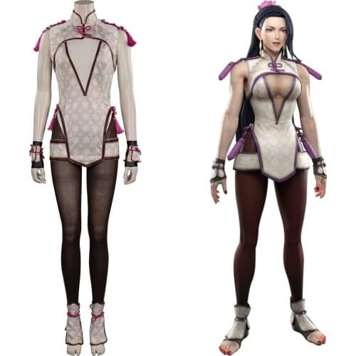 King of Fighters KOF - Luong Cosplay Costume Outfits Halloween Carnival Suit