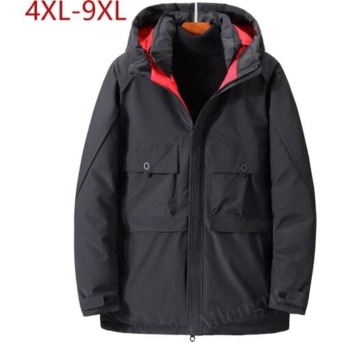 Mlengnt Men's Parkas With A Hood