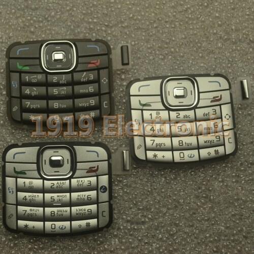 New Housing Main Menu English Or Russian Keypad Keyboard Buttons Cover Case For Nokia N70
